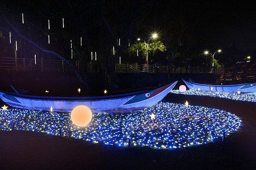 燈海席捲淡水海關碼頭 中秋浪漫打卡景點