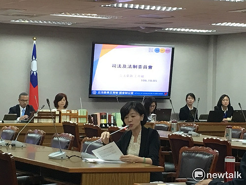 指阿扁讓法務部為難  王育敏：特赦比較快