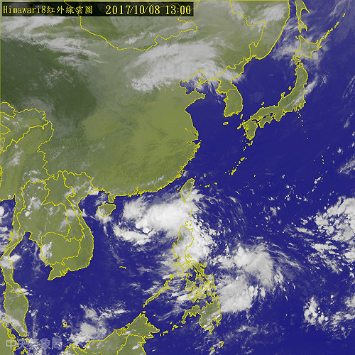 國慶日天氣晴 連假後恐有颱風生成