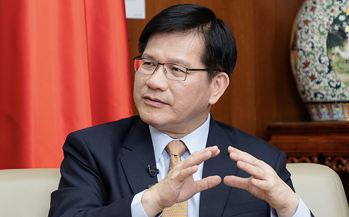 台灣應發展「台美聯合艦隊」  林佳龍：高市早苗戰略觀相承安倍