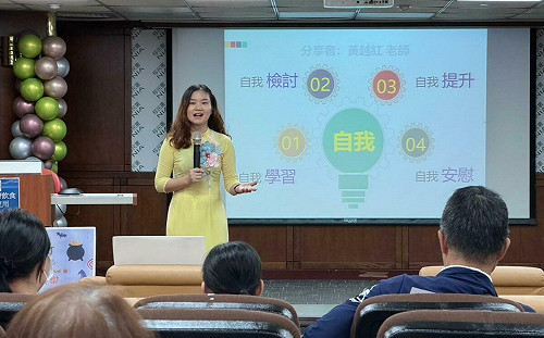 來自越南新住民黃越紅在台積極進修  多張證照重拾自我價值