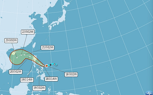 「風神」颱風生成！週末恐帶來風雨 入夜後北台灣轉涼 