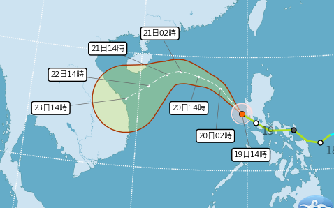 「東北季風+風神颱風」發威!明後天雨勢最大 降雨熱區一圖看