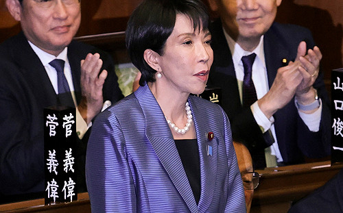 高市早苗當選日首位女首相  民眾黨祝賀：「聯合政府」值得借鏡