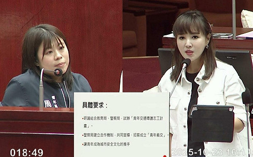 青年不只動口應著手 王欣儀促青年局：推動青年交通導護、義交 
