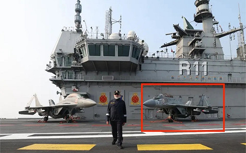 印度航母光環破滅?莫迪登甲板視察露餡「反宣傳」 米格-29戰機竟是這狀況.....