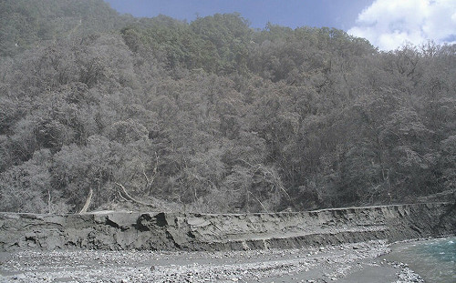 馬太鞍溪堰塞湖隱憂  特遣隊示警中上游積大量土砂