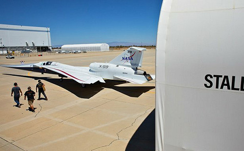(影) NASA成功試飛低噪音X-59驗證機 推動商用超音速飛機發展
