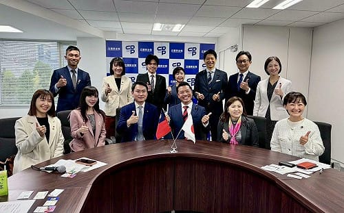 拜會日本五大政黨 民進黨：啟動定期對話機制