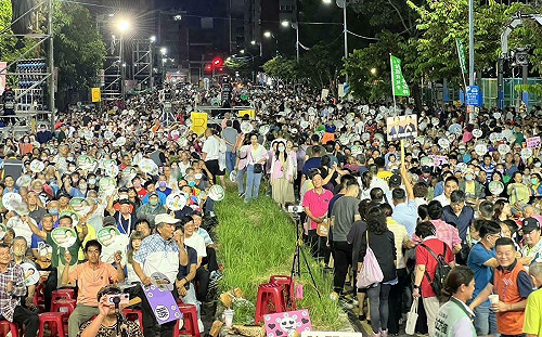 朱蒲青觀點》林岱樺三萬人造勢  民進黨的提名難題