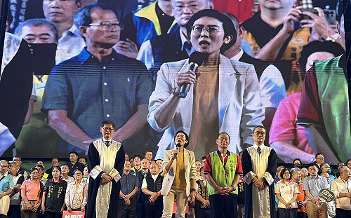 大改革護國市長造勢晚會   林岱樺：打破派系壟斷、翻轉局勢邁向勝利