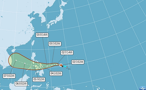海鷗颱風生成對台無直接影響　東北季風來襲北台明顯轉涼