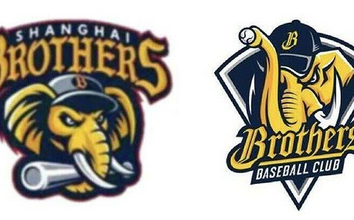 爪迷怒了！中國CPB棒球聯賽「上海兄弟」直抄隊徽 連101都被當宣傳圖吃豆腐