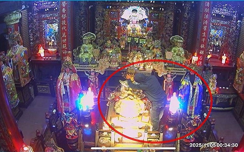 膽大包天！全台唯一寶石珊瑚媽祖遭竊  初估損失上千萬