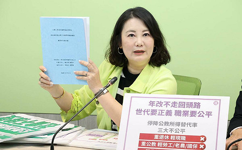 轟反年改鬧劇！吳思瑤：週休7天月領7萬  市井小民的奢望，藍白政客卻說不夠要更多