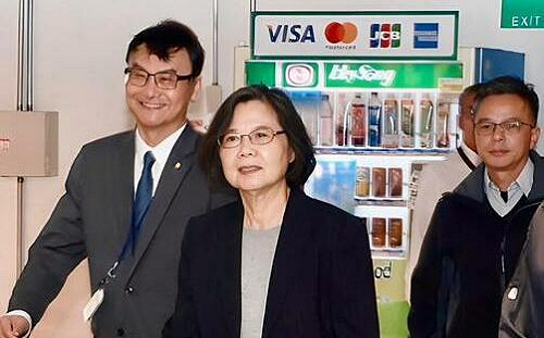 蔡英文啟程赴德　將在柏林自由會議發表演說　盼深化台歐民主合作