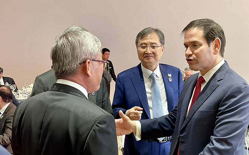 APEC期間與美國務卿盧比歐會面！吳誠文：他非常熱情且重視台灣