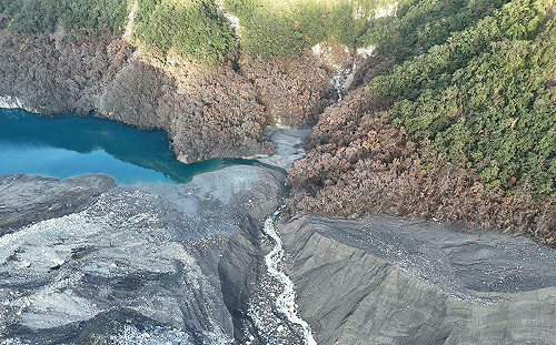 馬太鞍溪堰塞湖發布黃色警戒！專家模擬最大洪峰流量  