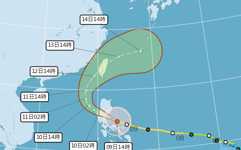 颱風假有望？中颱「鳳凰」下週登陸 3縣市暴風圈侵襲機率破8成