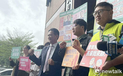 暗酸陳亭妃？林俊憲初選登記盼當「桶箍」：縫合議長跑票傷痕