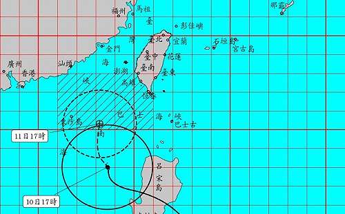 快訊》鳳凰颱風「海警」發布！強度持續增強   警戒範圍曝光