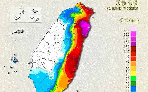 鳳凰颱風共伴效應超猛！宜蘭14小時暴雨狂炸449毫米