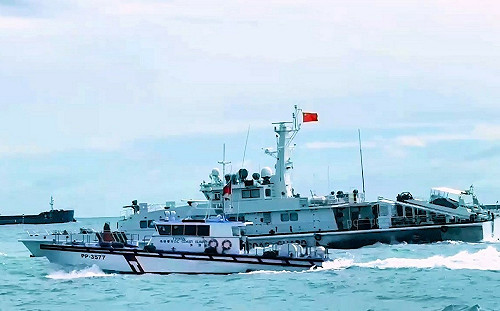 相隔一個月又來亂！鳳凰海警才解除  中國4船入侵金門水域