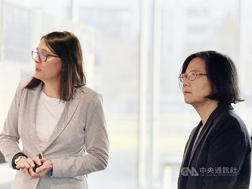 蔡英文柏林行程回顧歷史　強調民主陣營合作重要性