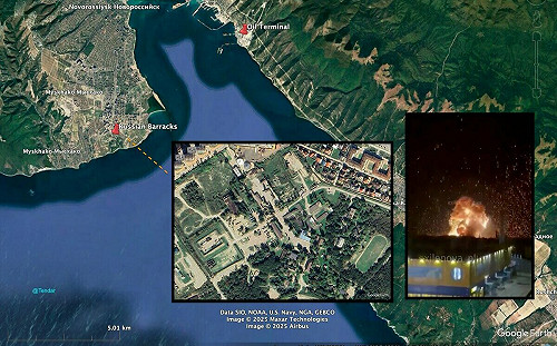 (影) 強烈殉爆火光沖天! 烏長程導彈襲俄煉油廠 還炸S-400防空飛彈庫