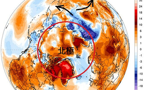 11月中仍偏暖！鄭明典證實與「全球暖化」有關：北極圈盤據暖空氣