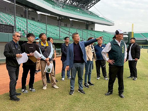 台南亞太球場改善進度快　獅隊開幕戰有望如期開打