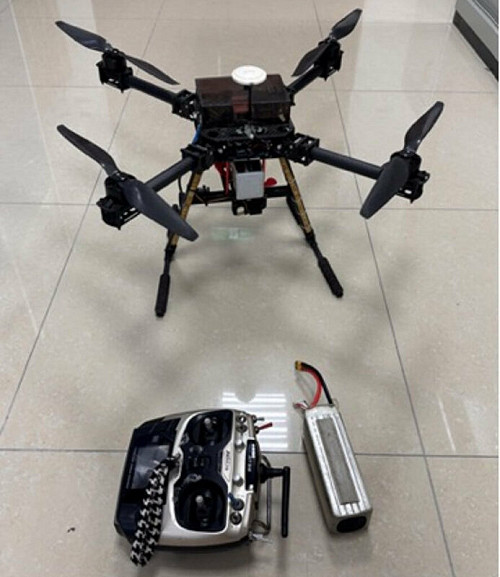 花蓮男操作無人機飛進監獄　空投違禁品遭逮