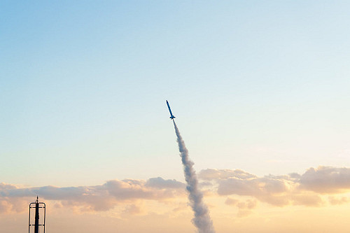 成大團隊科研火箭AfterLight 1 旭海發射場升空