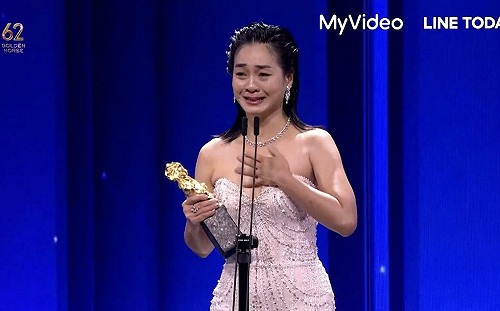 金馬62》陳雪甄奪最佳女配角！激動淚崩：等了17年