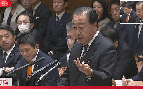 高市早苗會「野黨4魁首」  野田佳彥解讀：實際上撤回涉台答辯