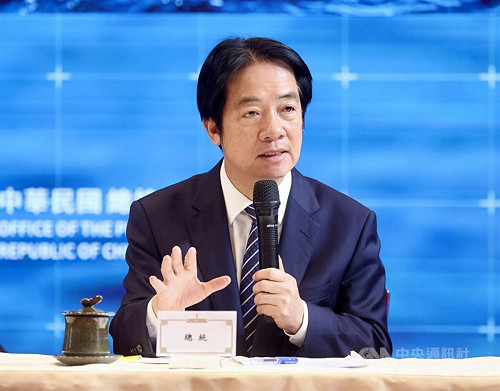 賴總統提兆元國防特別預算　美兩黨議員接連發文按讚