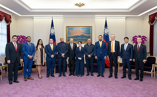 接見巴拿馬、丹麥議員訪團   蕭美琴：台灣知道自己不孤單 