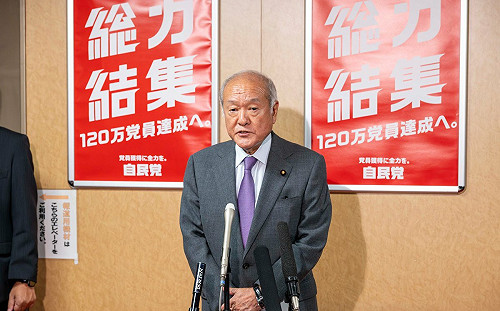自民黨幹事長：高支持率是人民有所期待　不會因此解散國會