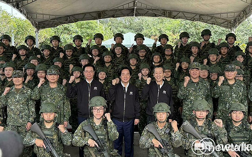 新教召訓練操作無人機  賴清德：國家安全完全沒有妥協空間