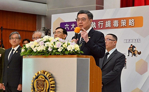 針對非法販售毒品的網路購物平台  卓揆：施以最強烈手段