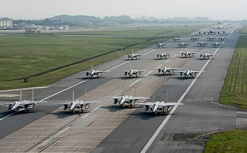 防範中國的飛彈威脅　美軍強化沖繩嘉手納空軍基地戰備