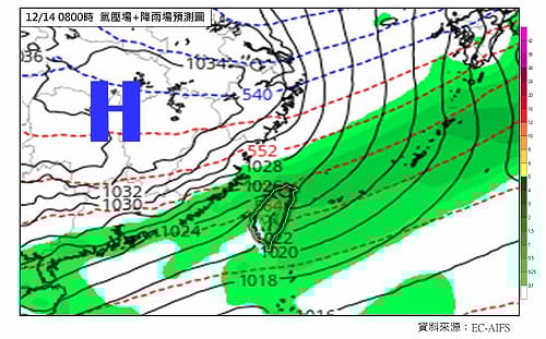 變天倒數！下週最強冷空氣南下 專家：強度上看冷氣團