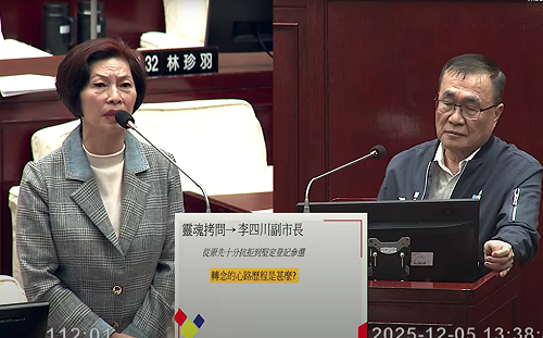 被議員靈魂拷問選市長最大障礙   李四川：太太堅決反對我選舉 