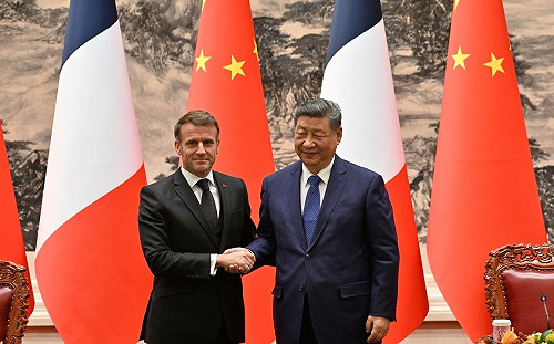 剛訪中就來回馬槍! 馬克宏示警北京 : 縮減貿易逆差 否則歐盟將祭出關稅