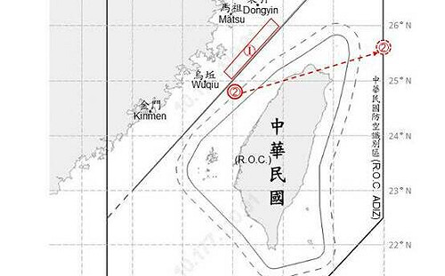 國軍偵獲中共空飄氣球闖台海上空 2架次共機越中線
