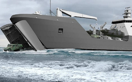 美國海軍陸戰隊中型登陸艦拍板  選定荷蘭LST-100設計