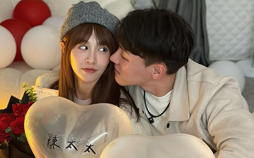 陳晨威成功求婚啦啦隊女友啾啾！預計年底完成登記