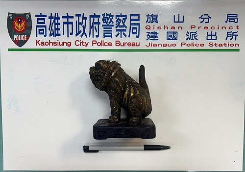 高雄旗山天后宮金虎爺神像失竊　警方1小時逮人