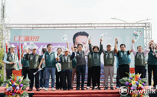 林俊憲成立麻豆後援會  七千人齊聚展現團結氣勢