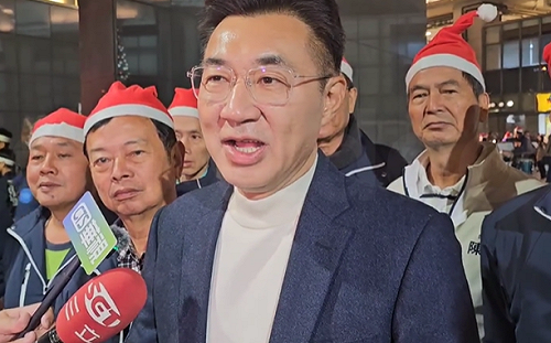 參選台中市長 江啟臣宣布爭取國民黨提名